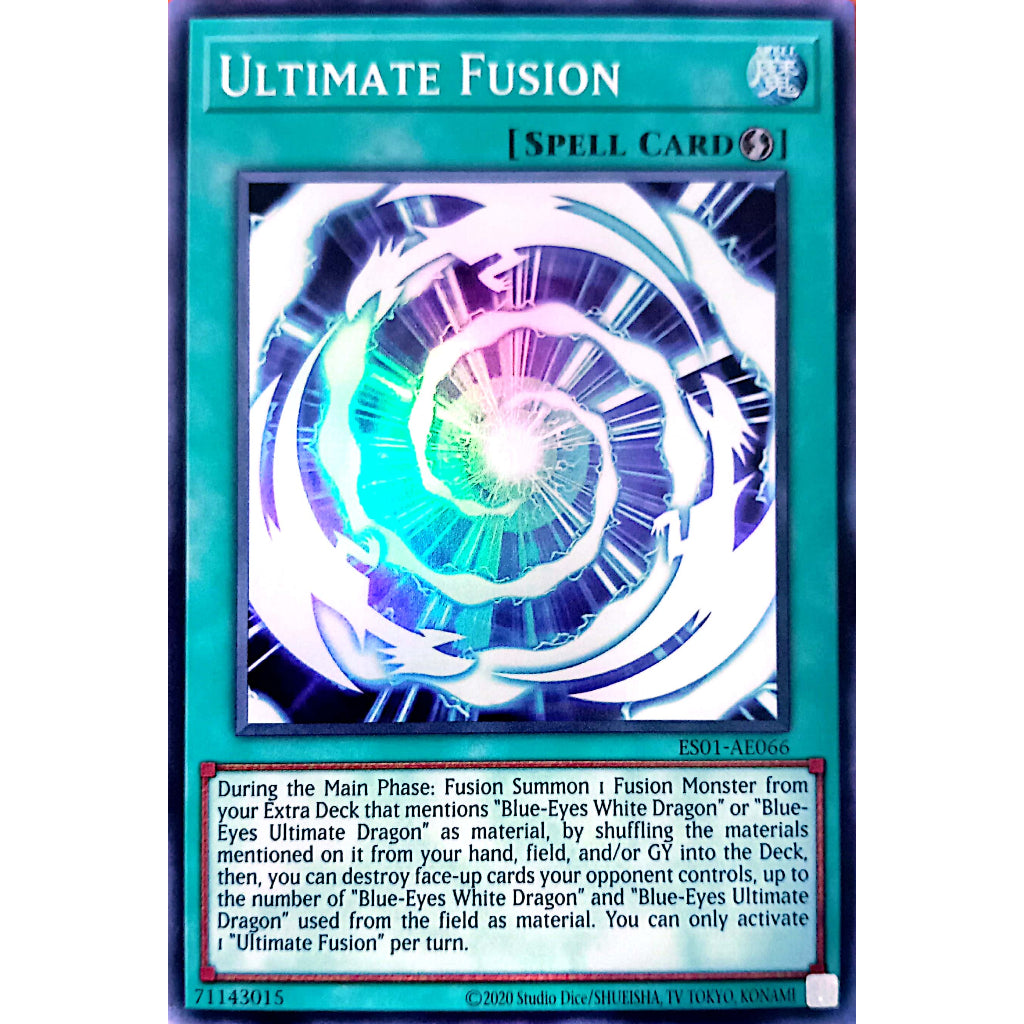ES01-AE066 Ultimate Fusion SR YUGIOH CARD