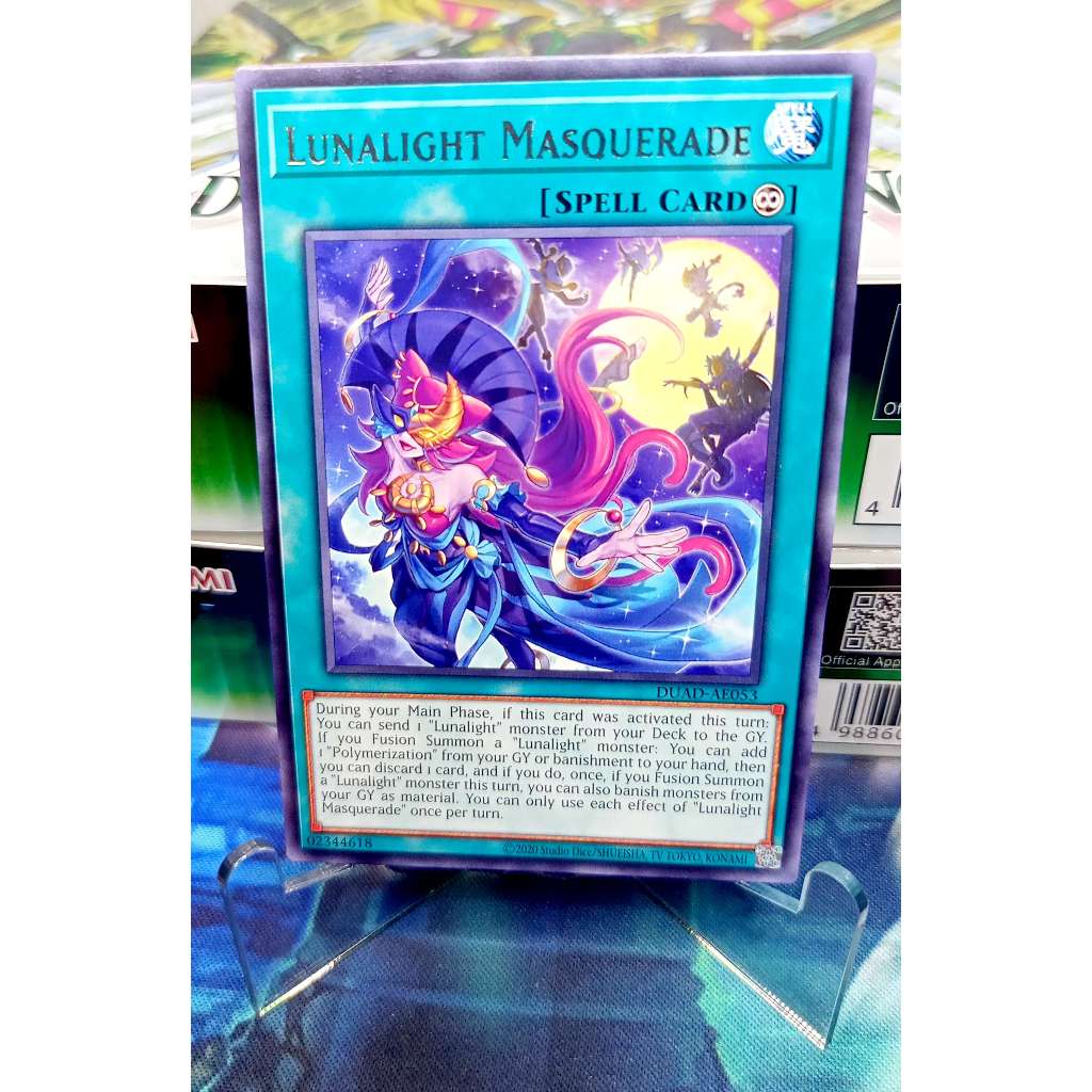 DUAD-AE053 Lunalight Masquerade R YUGIOH CARD