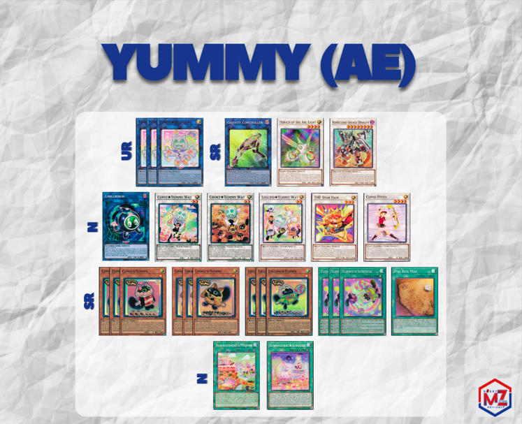 Yummy Core Asian English (Complete) [Deck-Build Pack: Justice Hunters]