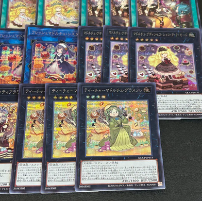 Madolche Core Reprint SECRET RARES (Complete) [Quarter Century Chronicle side:Pride]