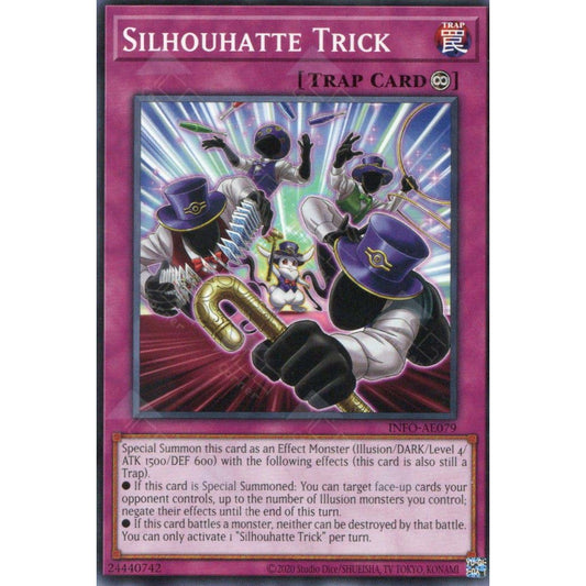 INFO-AE079 Silhouhatte Trick YUGIOH CARD