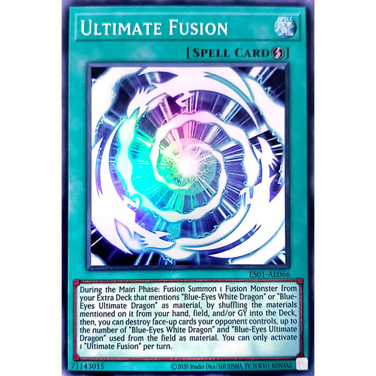 ES01-AE066	Ultimate Fusion SR YUGIOH CARD