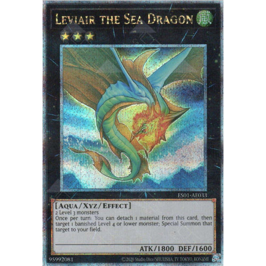 ES01-AE033 Leviair the Sea Dragon QCSR YUGIOH CARD