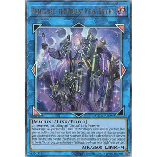 CR09-AE095 Enlilgirsu, the Orcust Mekk-Knight UTR YUGIOH CARD